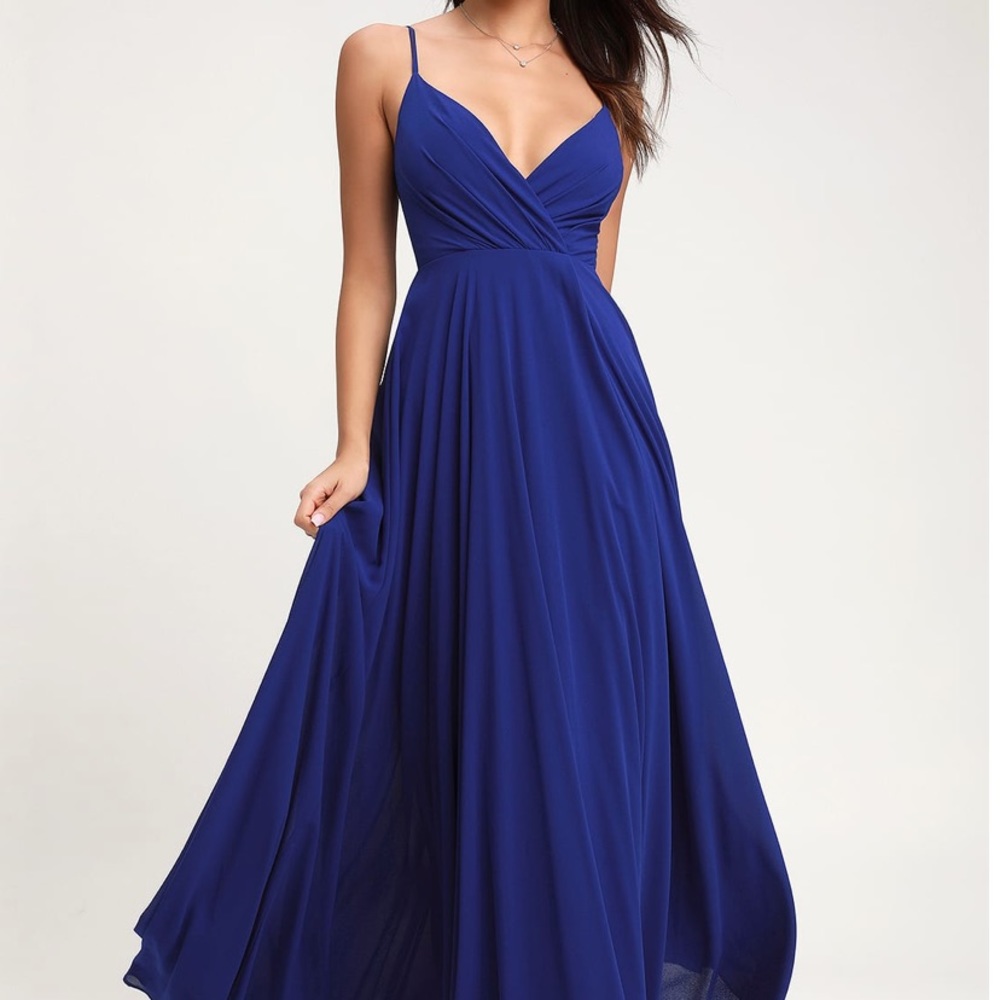 Lulu’s blue dress